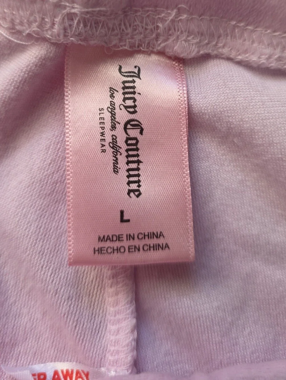 Juicy Couture light pink